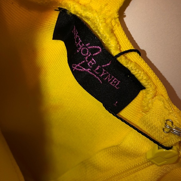 Nichole Lynel Yellow Dress - Picture 4 of 5